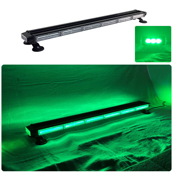 【94.5cm】LED回転灯バータイプ【グリーン】COBチップ採用で鮮やか!バーのサイドにもLEDを装着!より周囲への注意喚起を促せます!WB8236-6S