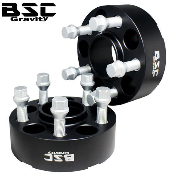ワイドトレッドスペーサー【45mm】2枚組5HPCD1125Hハブ径66.5mmボルト10本付(サイズM14x1.5首下28mm)超高度“6061-t6”アルミ鍛造!