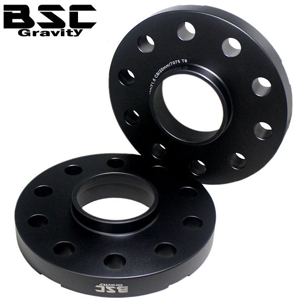 ワイドトレッドスペーサー【20mm】2枚組5HPCD130ハブ径71.6mm超硬度“7075-t5”アルミ鍛造!ポルシェに多いPCD130!