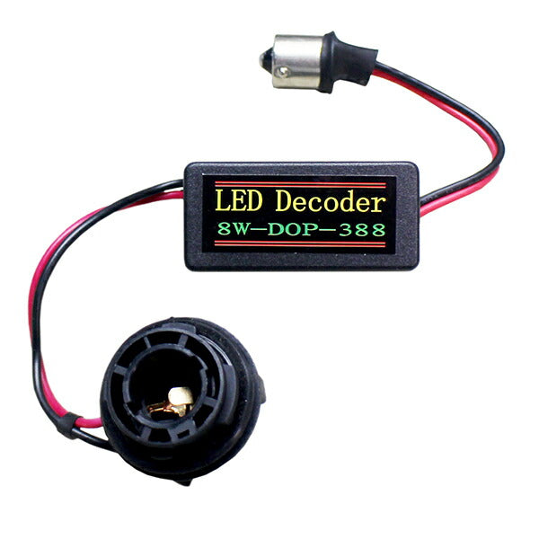 【即納】S25シングルソケット180°LED球切れ警告キャンセラー