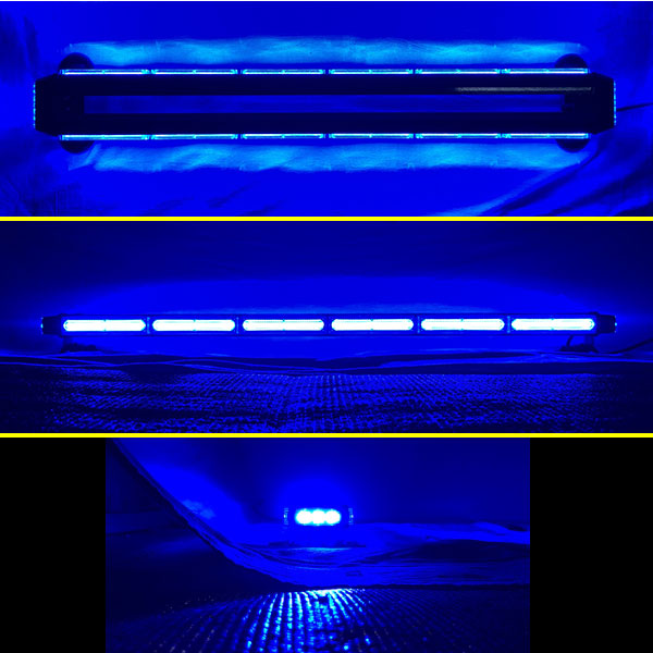 【94.5cm】LED回転灯バータイプCOBチップ採用で鮮やか!バーのサイドにもLEDを装着!より周囲への注意喚起を促せます!WB8236-6S