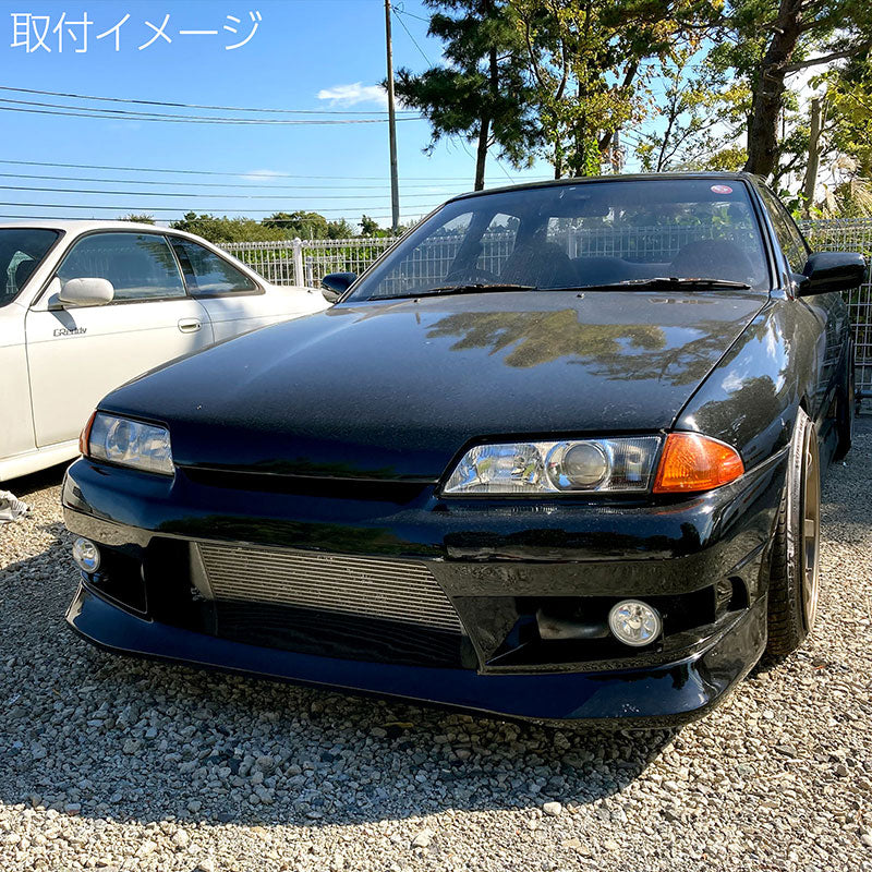 フォグランプ汎用丸型クリアガラスレンズDLAALA1500X99Φ×80mm左右セット