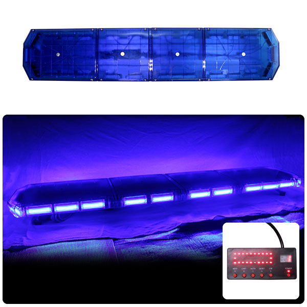 【全長150cm】LED回転灯大型ラウンドタイプ【グリーン】新採用デジタルスクリーンコントローラ防犯パトロール車に!WB-833-120