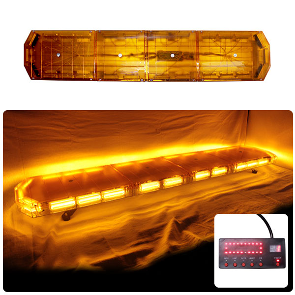 【全長150cm】LED回転灯大型ラウンドタイプ【アンバー】新採用デジタルスクリーンコントローラ作業灯・警告灯として最適です!WB-833-120