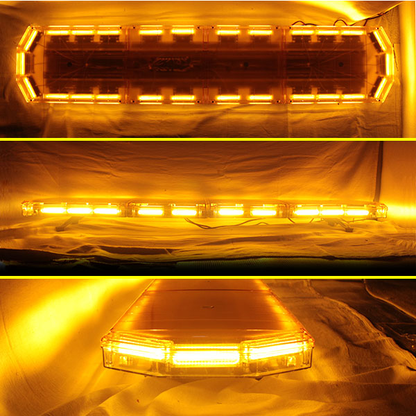 【全長150cm】LED回転灯大型ラウンドタイプ【アンバー】新採用デジタルスクリーンコントローラ作業灯・警告灯として最適です!WB-833-120
