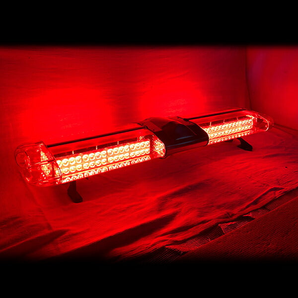 【全長120cm】LED回転灯大型ユニットタイプ【レッド】デジタルスクリーンコントローラー付点灯パターン21種WB-836-120