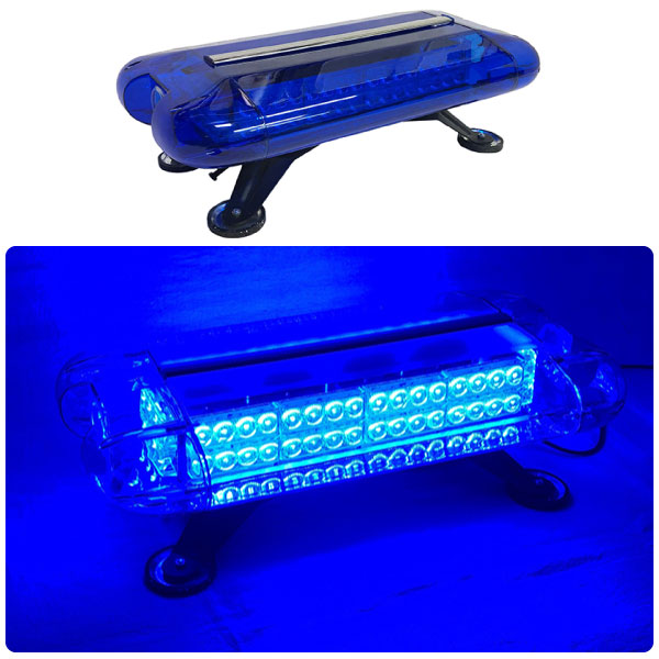LED回転灯ユニットタイプ【ブルー】80wLED・シガーソケット電源・強力マグネット取付防犯,パトロール車に!WB-836