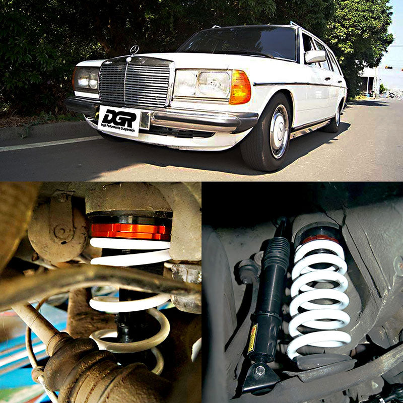 メルセデス・ベンツE-Classエステート(S123)1976〜1985年式用DGR車高調整サスペンションキット■受注生産品■