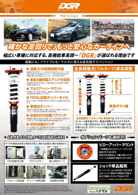 DGR製サスペンションのご紹介
