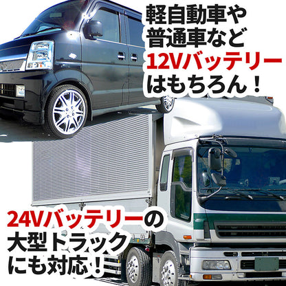 12V/24V車用大容量42000mAhジャンプスターターモバイルバッテリー1500Aエンジンスターター大型トラック対応非常用ポータブル電源バッテリー上がりiphoneipad充電ブースターケーブルキャンプアウトドア6カ月保証E-Power