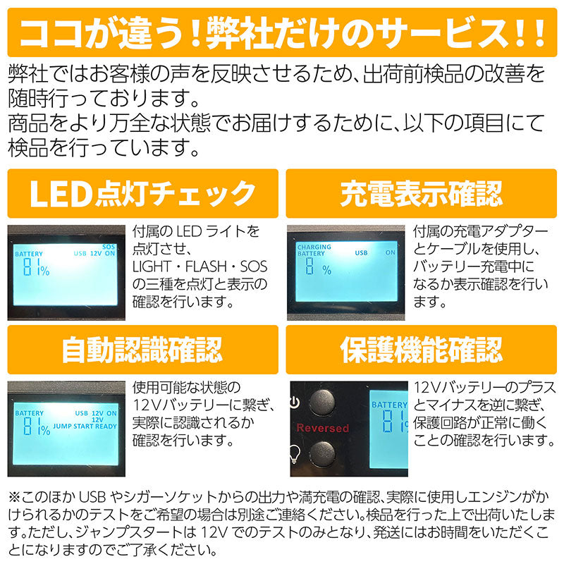 【楽天ランキング1位】1年保証ジャンプスターター24V12Vバッテリー上がり42000mAh1500Aエンジンスターター大型トラック建設用重機非常用ポータブル電源ガソリンディーゼルバイク軽自動車普通車船舶農機具E-Power24Vジャンプスターター