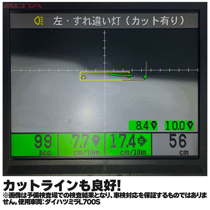 H4LEDヘッドライトT026500Kファン内蔵プロジェクターレンズ