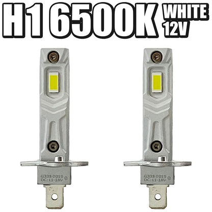 H1LEDバルブフォグランプ6500Kホワイト12V