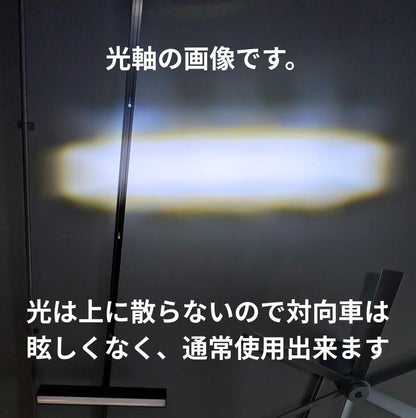 電動開閉カバーLEDフォグランプ/白or黒カバー+白or黄色発光