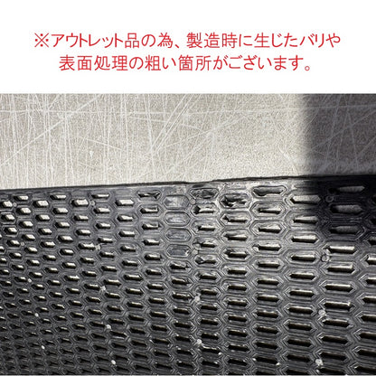 【法人様限定】【アウトレット】グリルネット ハニカムメッシュ 5枚セット 120×40cm 網目Sサイズ 樹脂 ブラック ユーロスタイル フロントグリル バンパーグリル カスタム ドレスアップ パーツ 汎用 社外品
