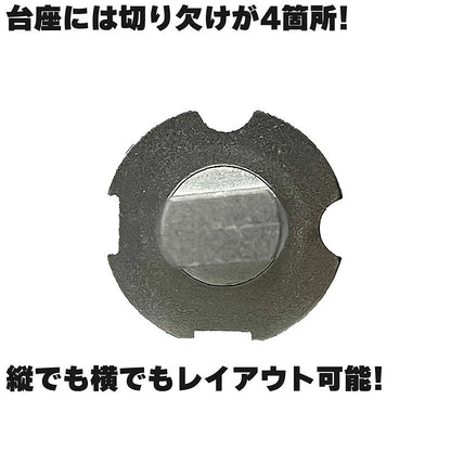 H3 LEDバルブ 6500K ホワイト 白色 12V 24V 無極性 フォグランプ